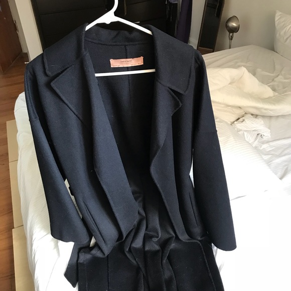 Zara| Oversized Wrap Coat - Picture 4 of 6